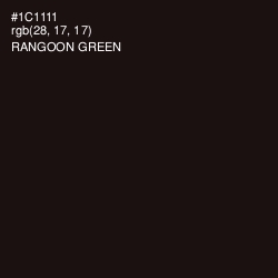 #1C1111 - Rangoon Green Color Image